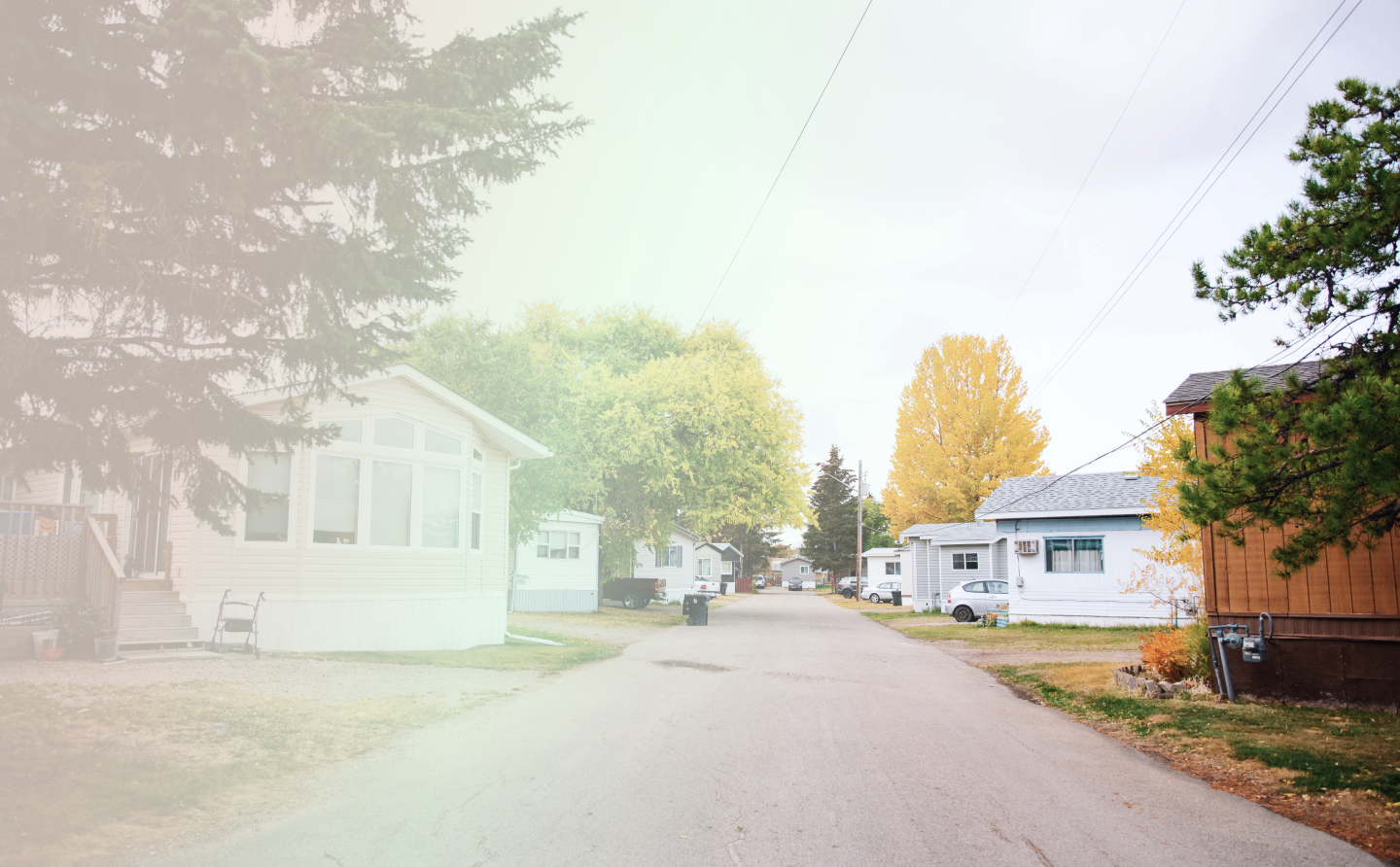 Mobile City Estates Manufactured Home Park in Parkland County